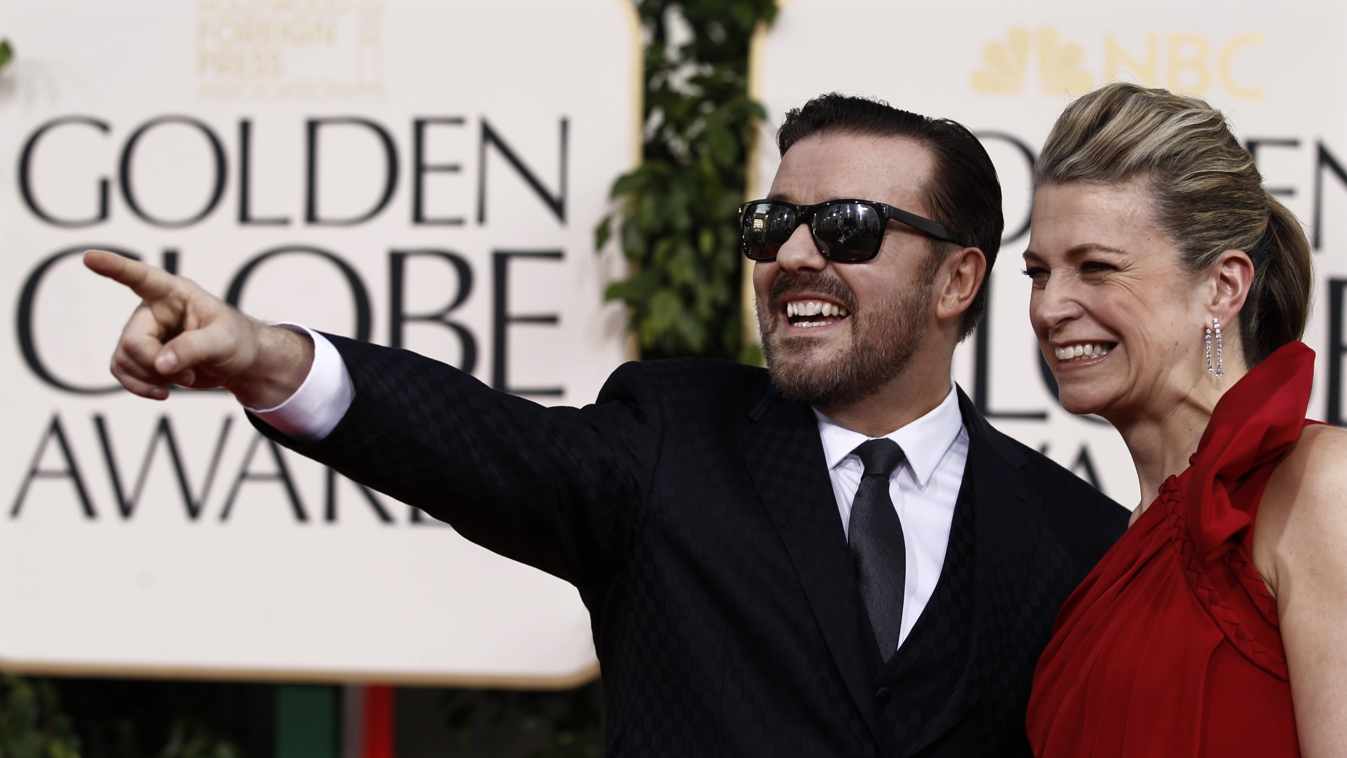 Johnny Depp, Golden Globe Awards, Tom Cruise, Film, Angelina Jolie, Charlie Sheen, Golden Globe, Ricky Gervais, Nöje