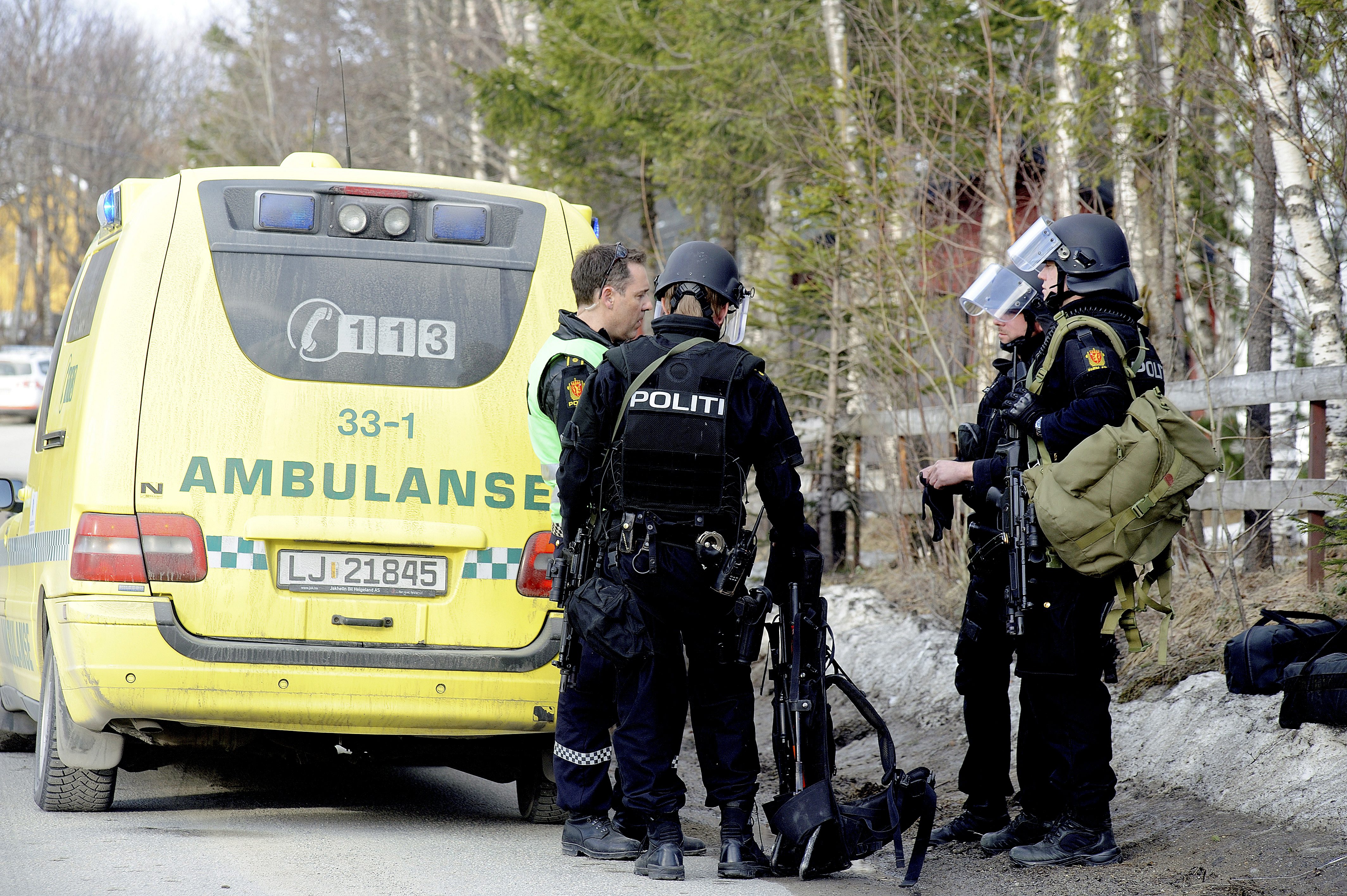 Psyksjuk, Norge, mord, Polisen
