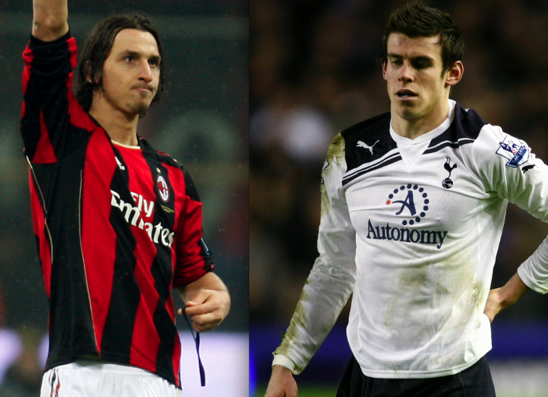 Rafael van der Vaart, Gareth Bale, Tottenham, Zlatan Ibrahimovic, milan, Champions League