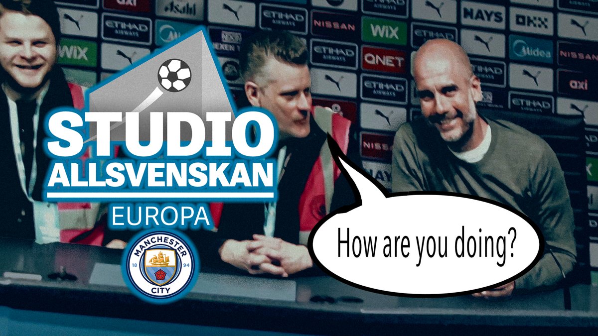 Studio Allsvenskan Europa del 9 – Manchester City