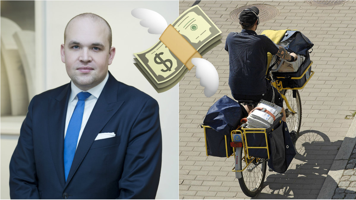 Robert Lindström, VD på Lawline förlorade upp mot 5 miljoner kronor åt en klient då Postnord slarvade bort hans paket.