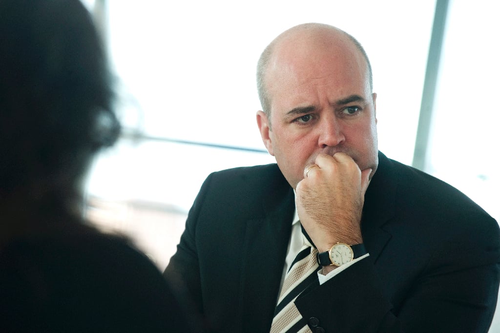 Fredrik Reinfeldt och Moderaterna har stora problem.