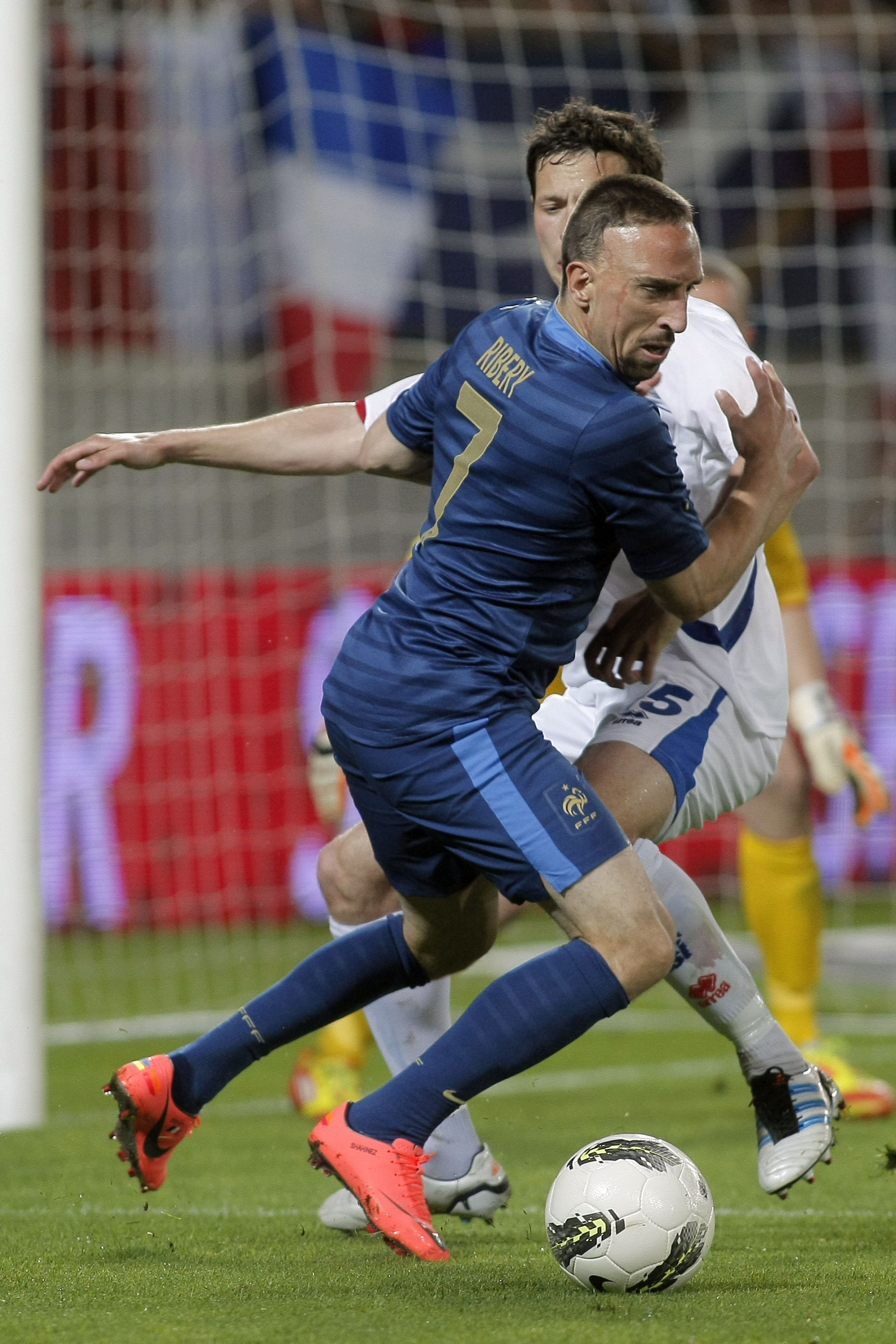 Franck Ribéry får chansen från start efter målet mot Island.