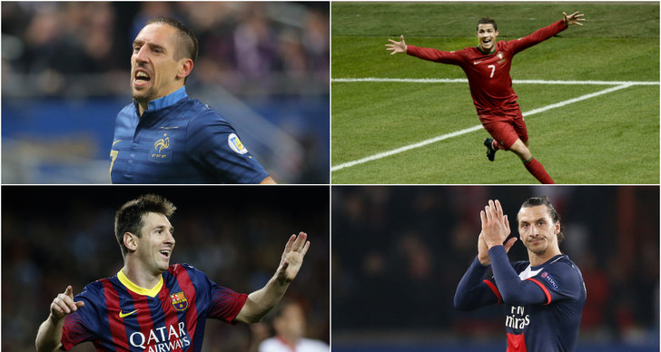 Viasat, Cristiano Ronaldo, Philipp Lahm, Zlatan Ibrahimovic, Expert, Lionel Messi, Ballon d'Or