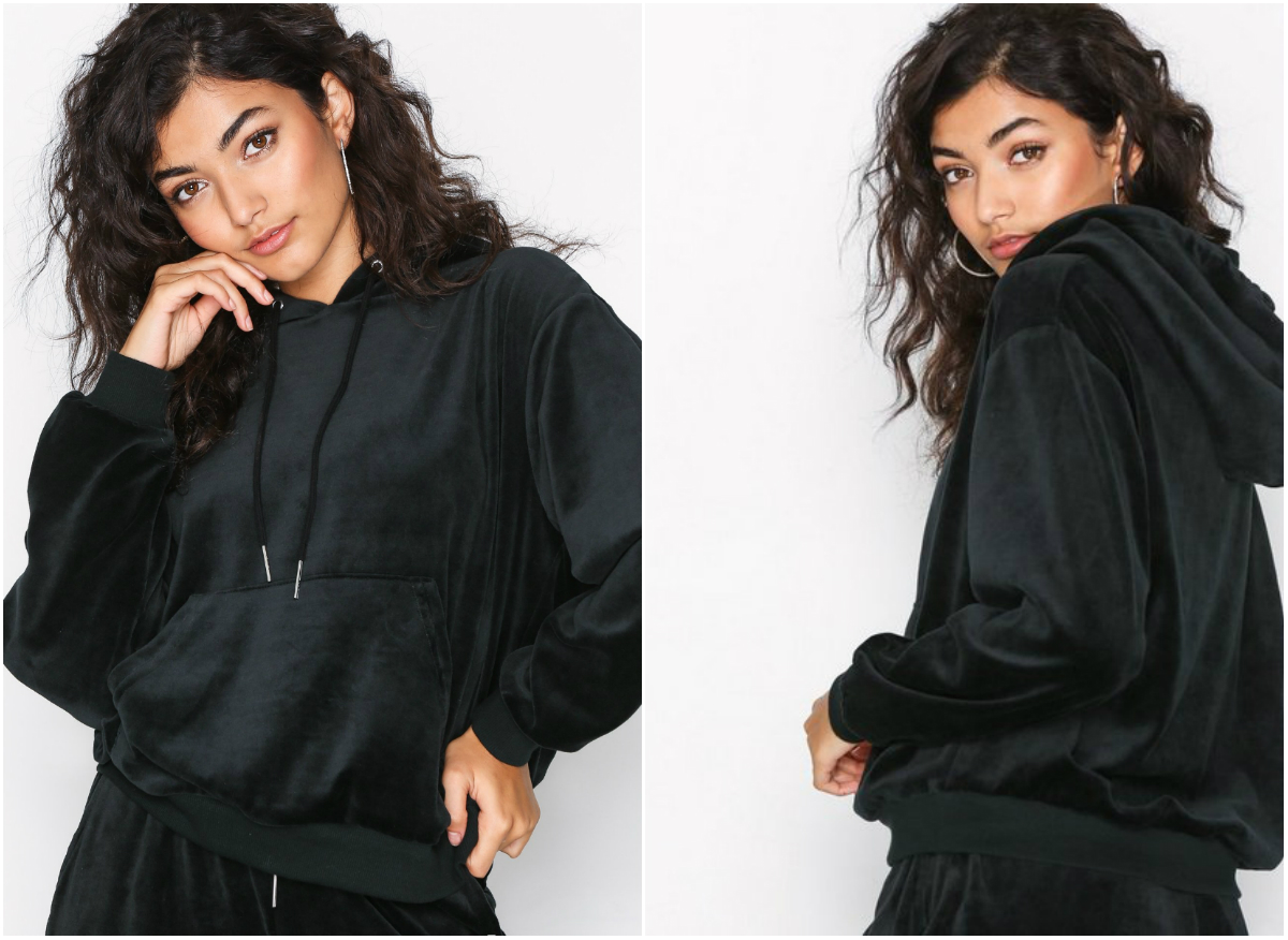 Svart hoodie Svart hoodie