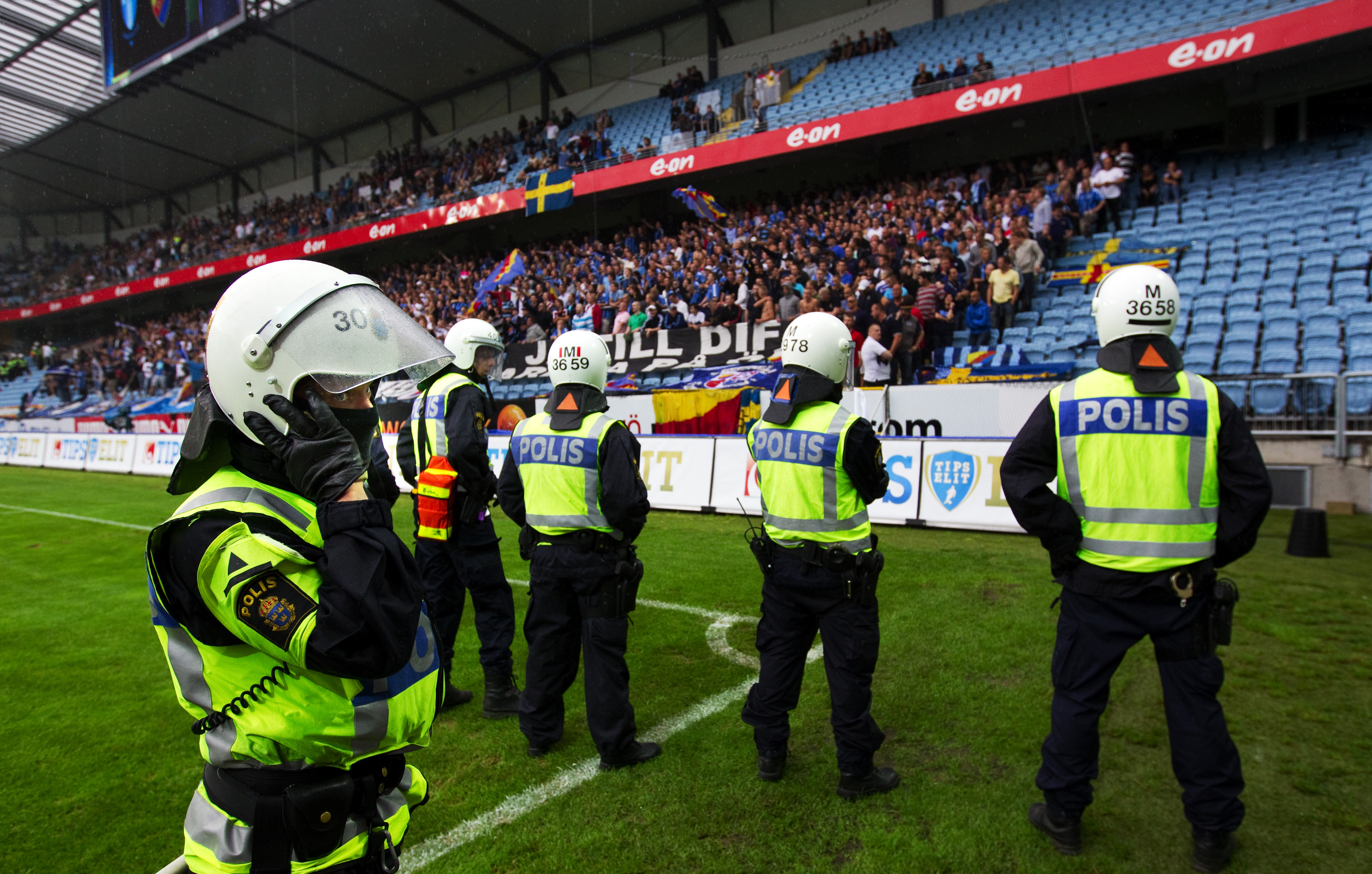 Malmöpolisen hade innan Djurgårdarnas resa till Skåne fört en givande dialog med Järnkaminerans styrelse. 