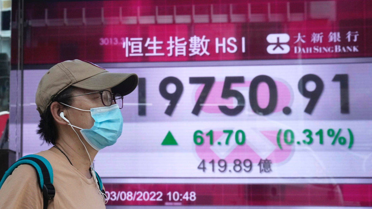 Glädje på Hongkongbörsen. Arkivbild.