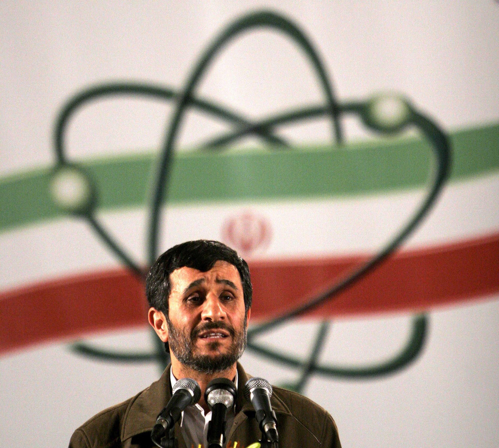 Mahmoud Ahmadinejad, Irans president.