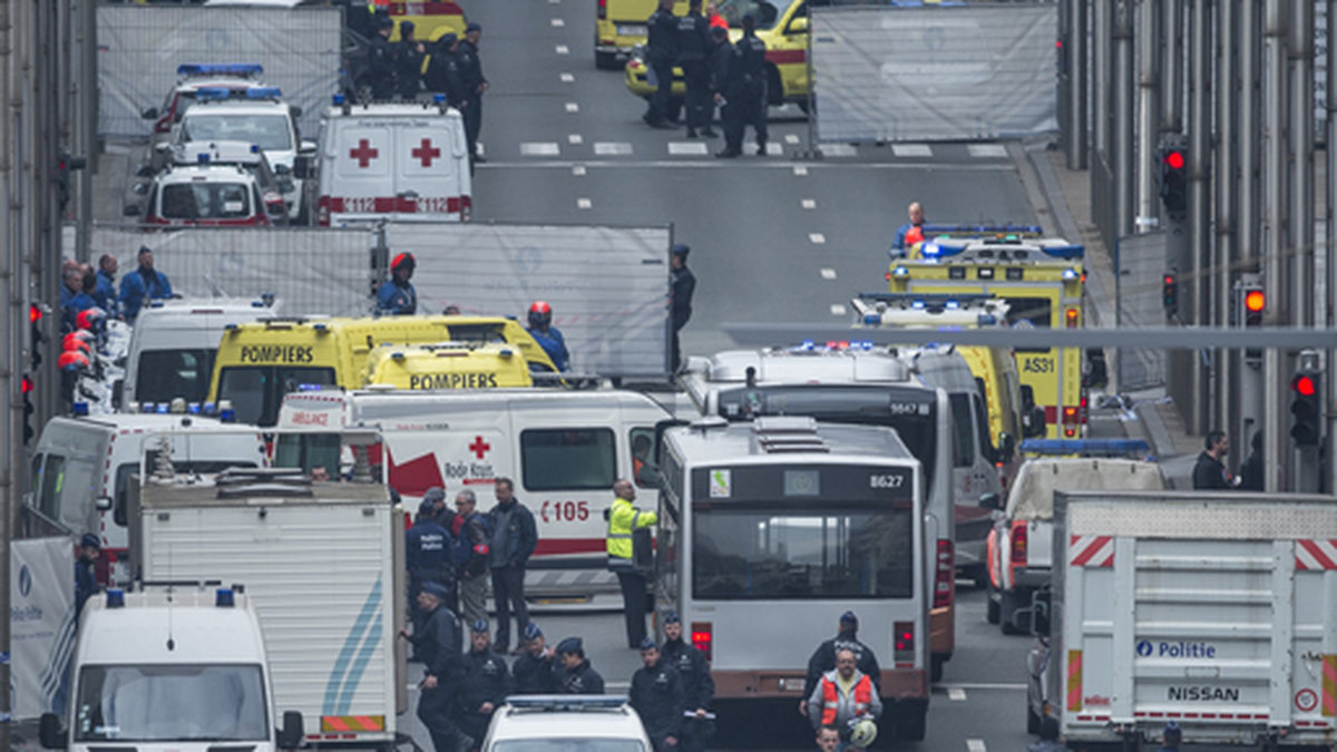 Terrordådet i Bryssel skakar världen. 
