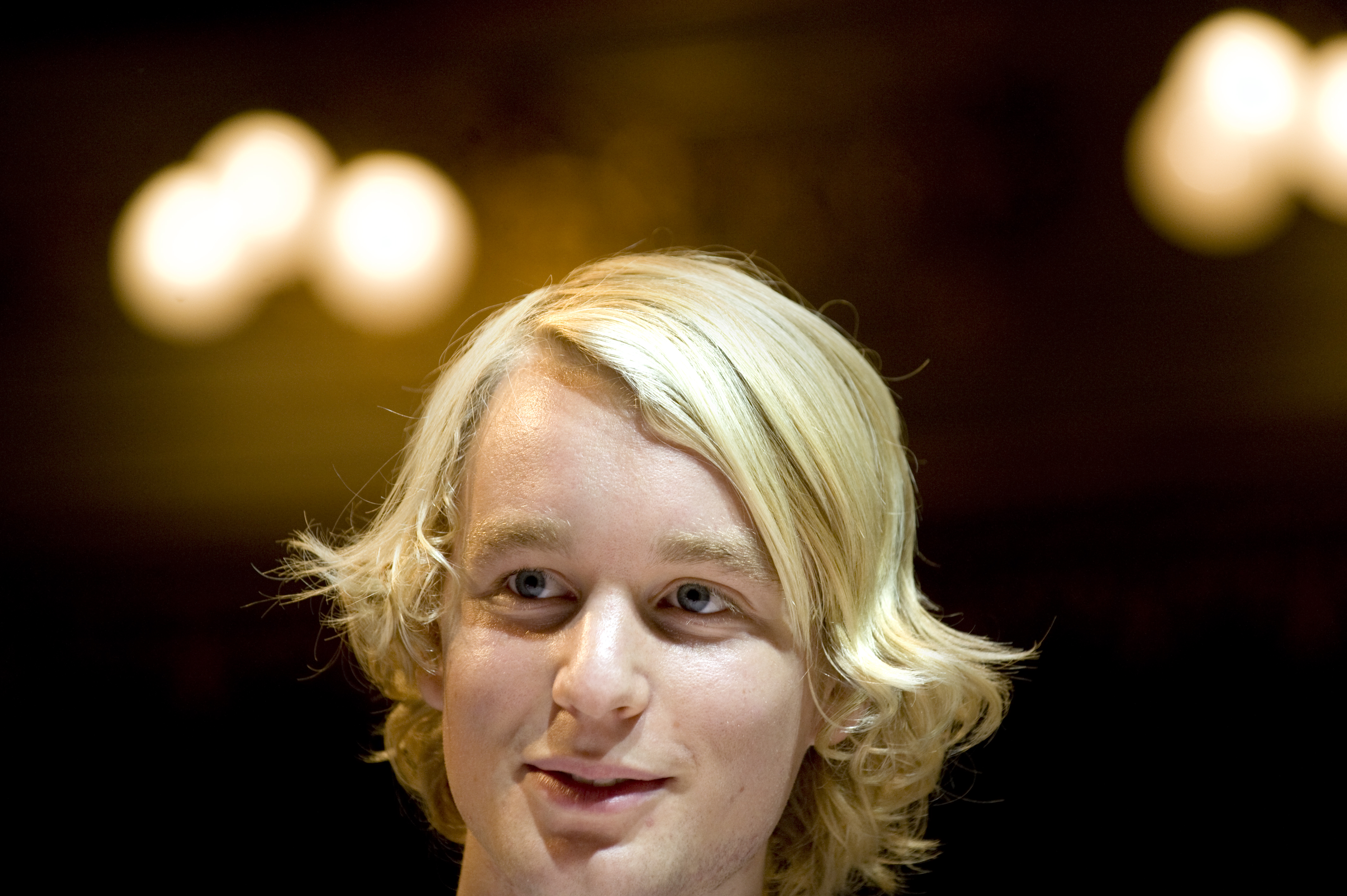 Björn Gustafsson som fick sitt stora genomslag i Melodifestivalens mellanakt 2008.