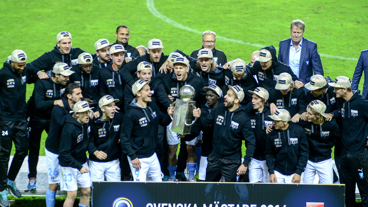 Malmö FF blev svenska mästare. 