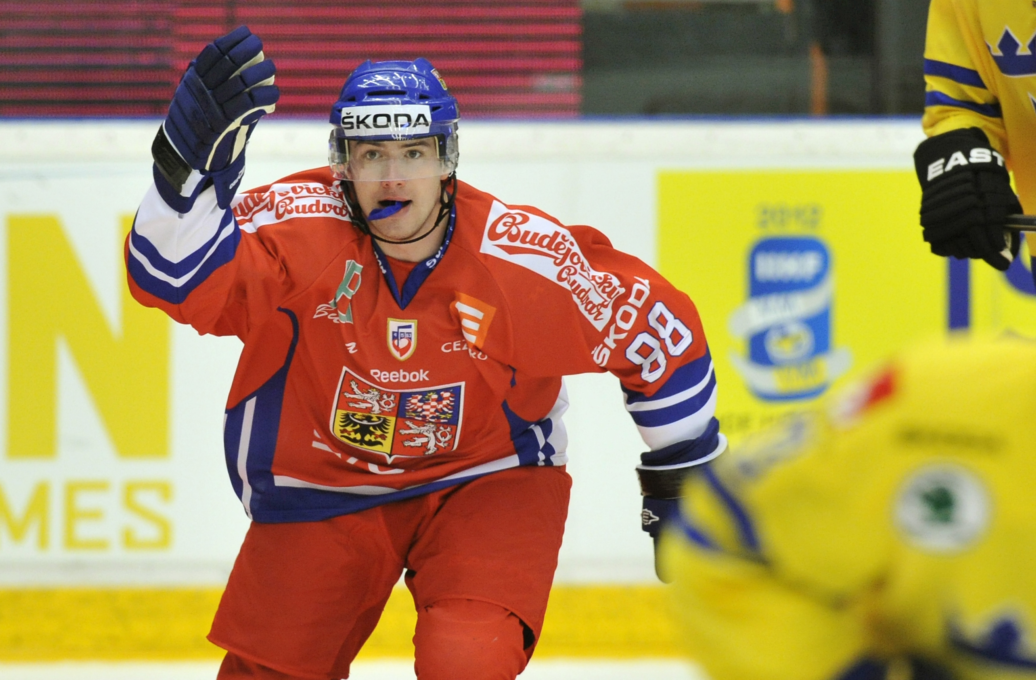 Jakub Petruzalek fick sitt stora genombrott i KHL och Amur Khabarovsk.