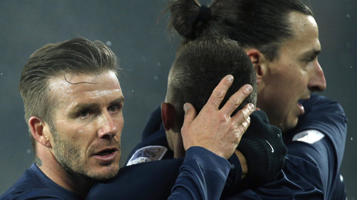 David Beckham och Zlatan Ibrahimovic får möta Barcelona i Champions League-kvarten. 