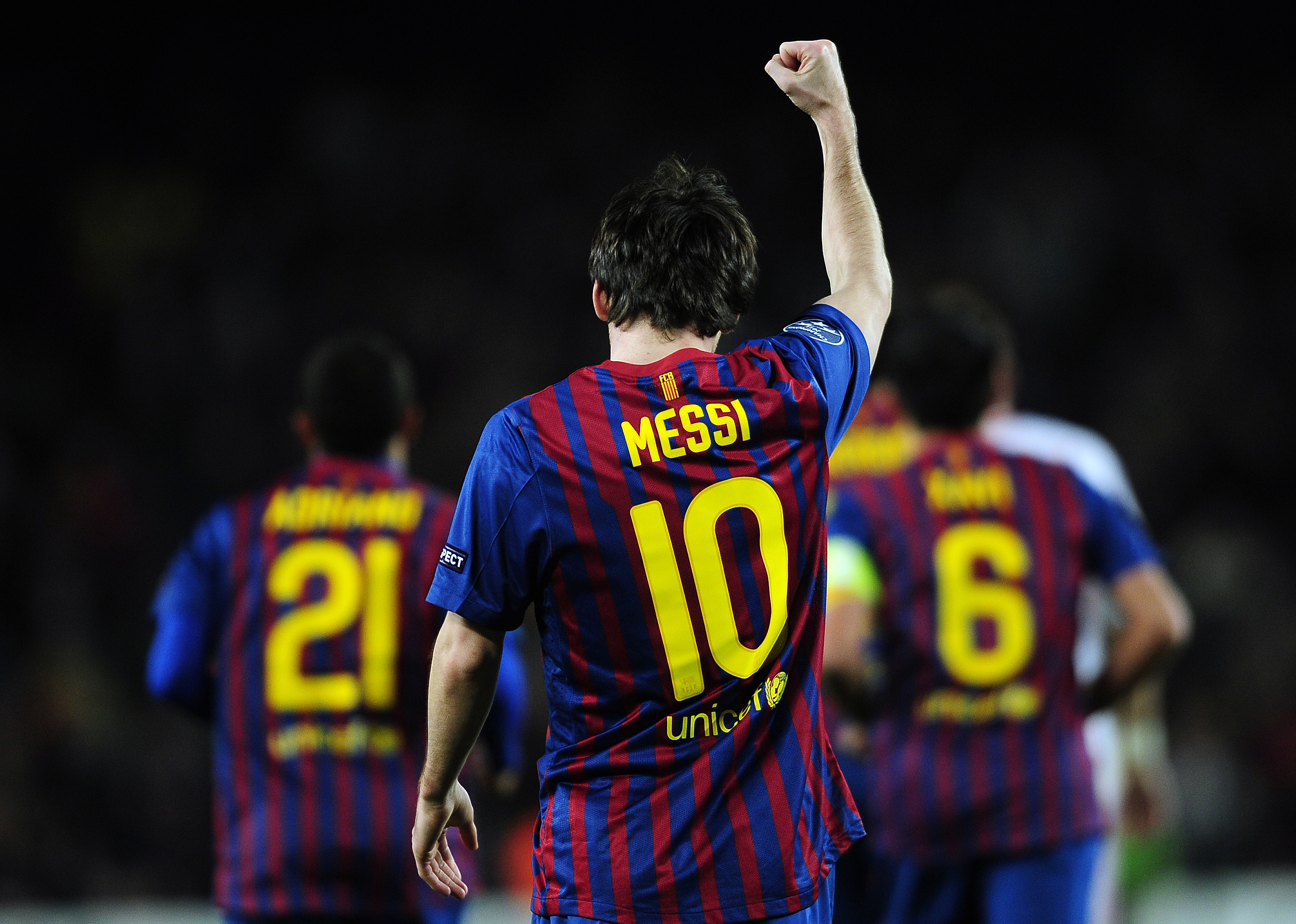 Lionel Messi gjorde i går otroliga fem mål i 7-1 segern.