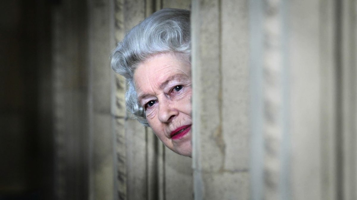 Drottning Elizabeth II hyllas i finalsäsongen av 'The Crown'. Arkivbild.