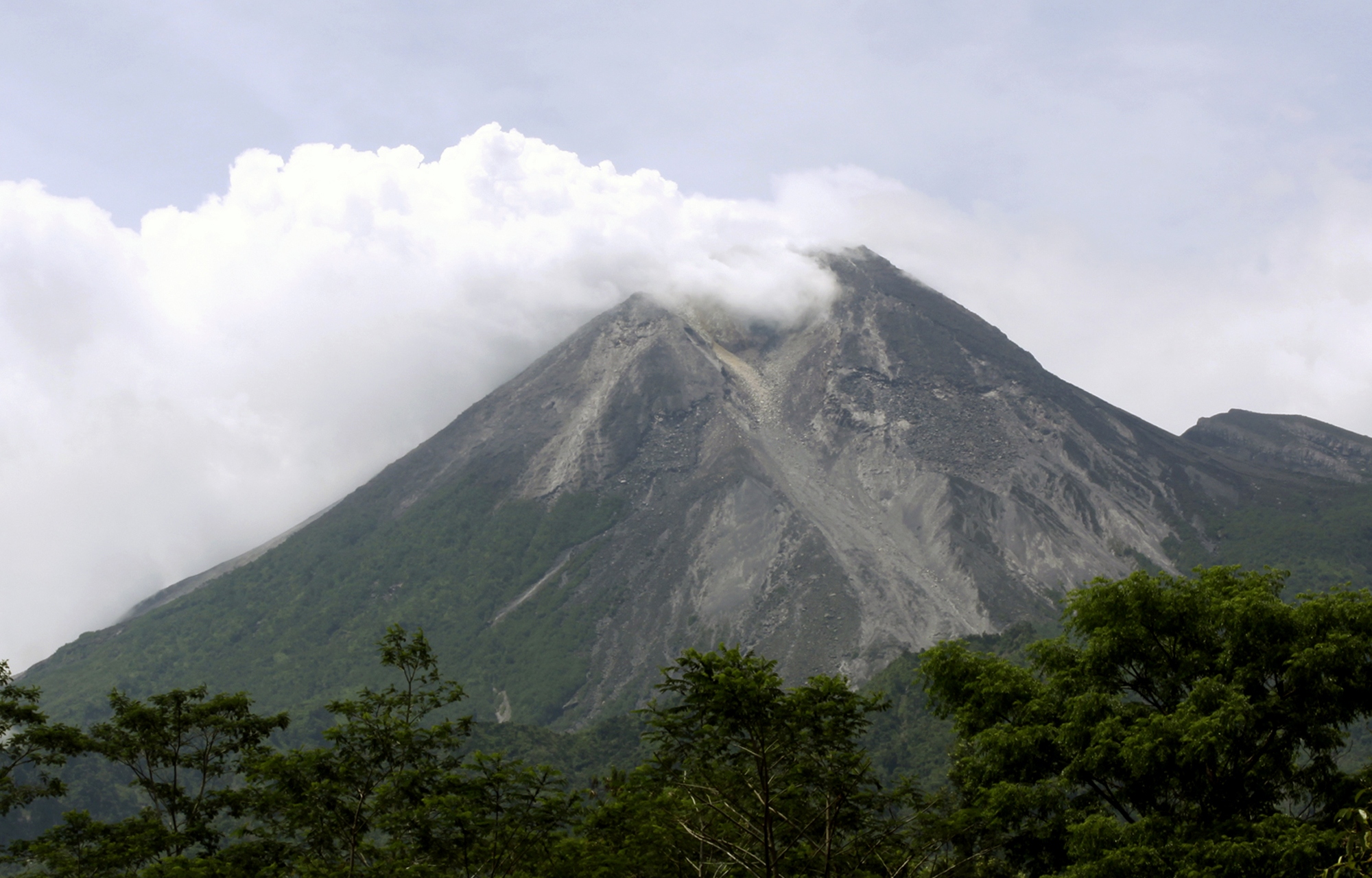 Indonesien, Vulkan, Vulkanutbrott