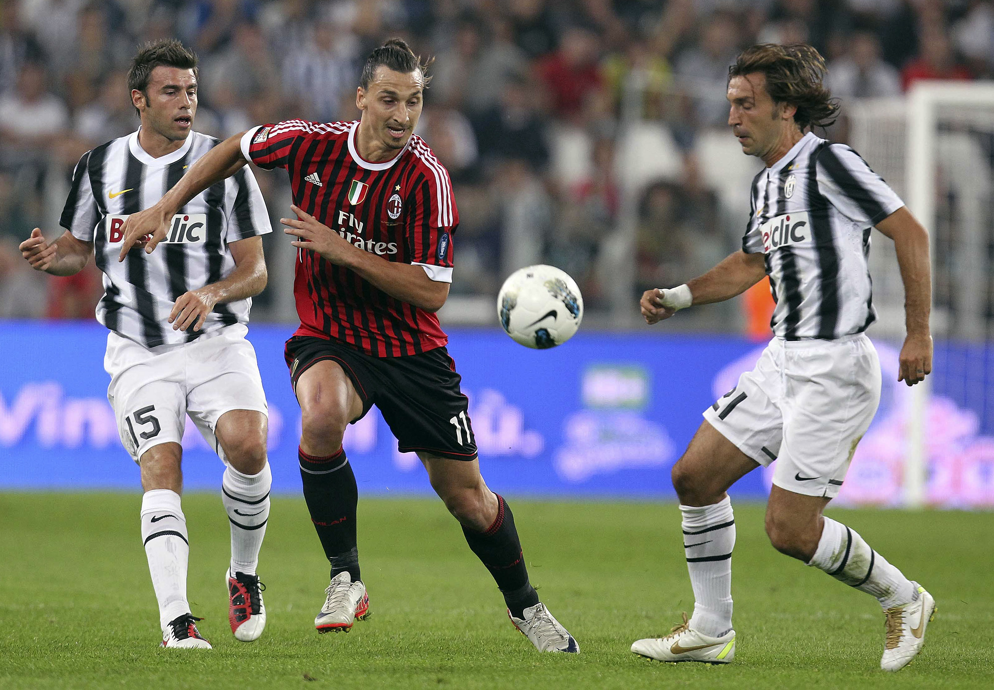 Zlatan Ibrahimovic var tillbaka i Turin för spel mot sin gamla klubb.