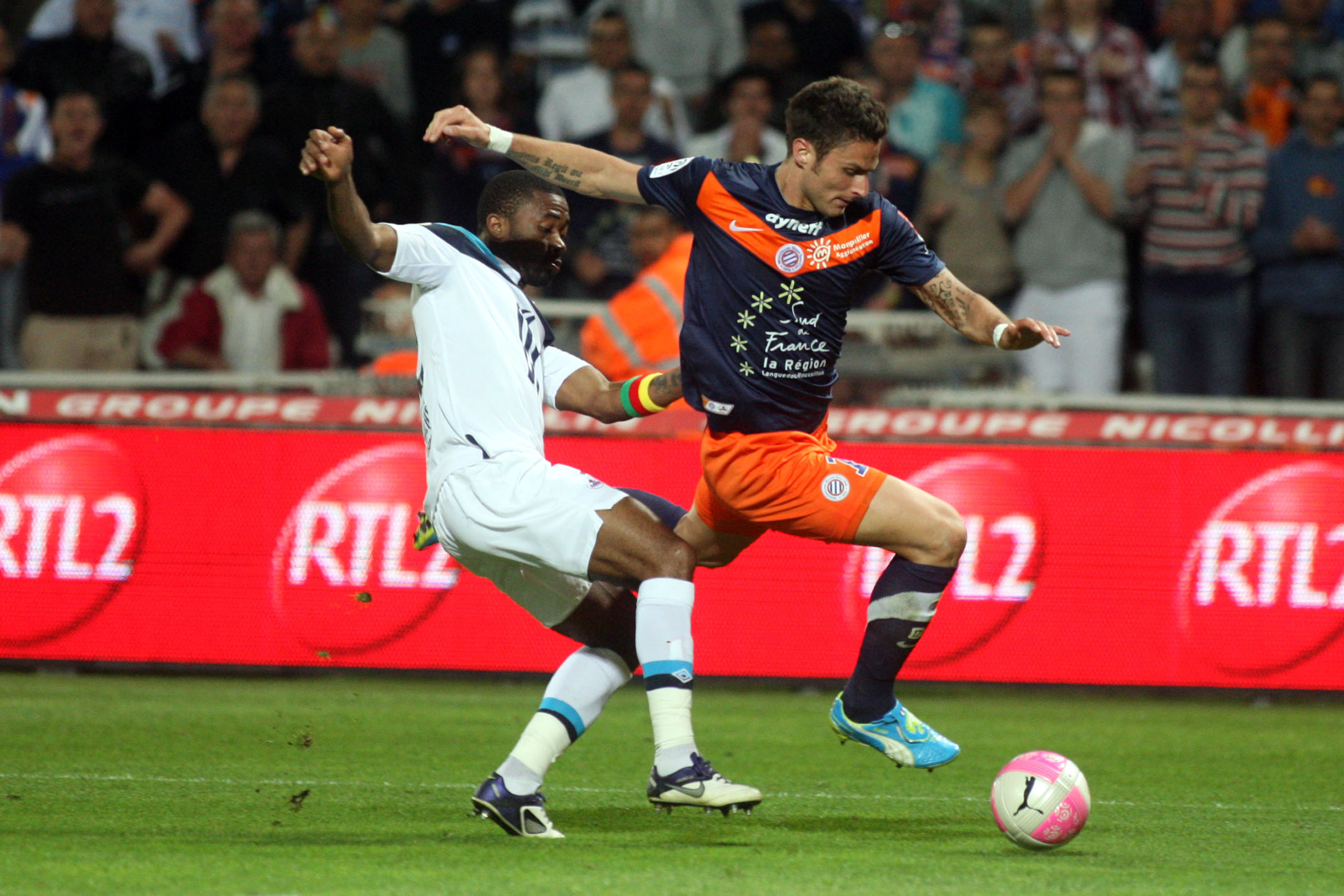 Olivier Giroud (Montpellier). Olivier Giroud (Montpellier).