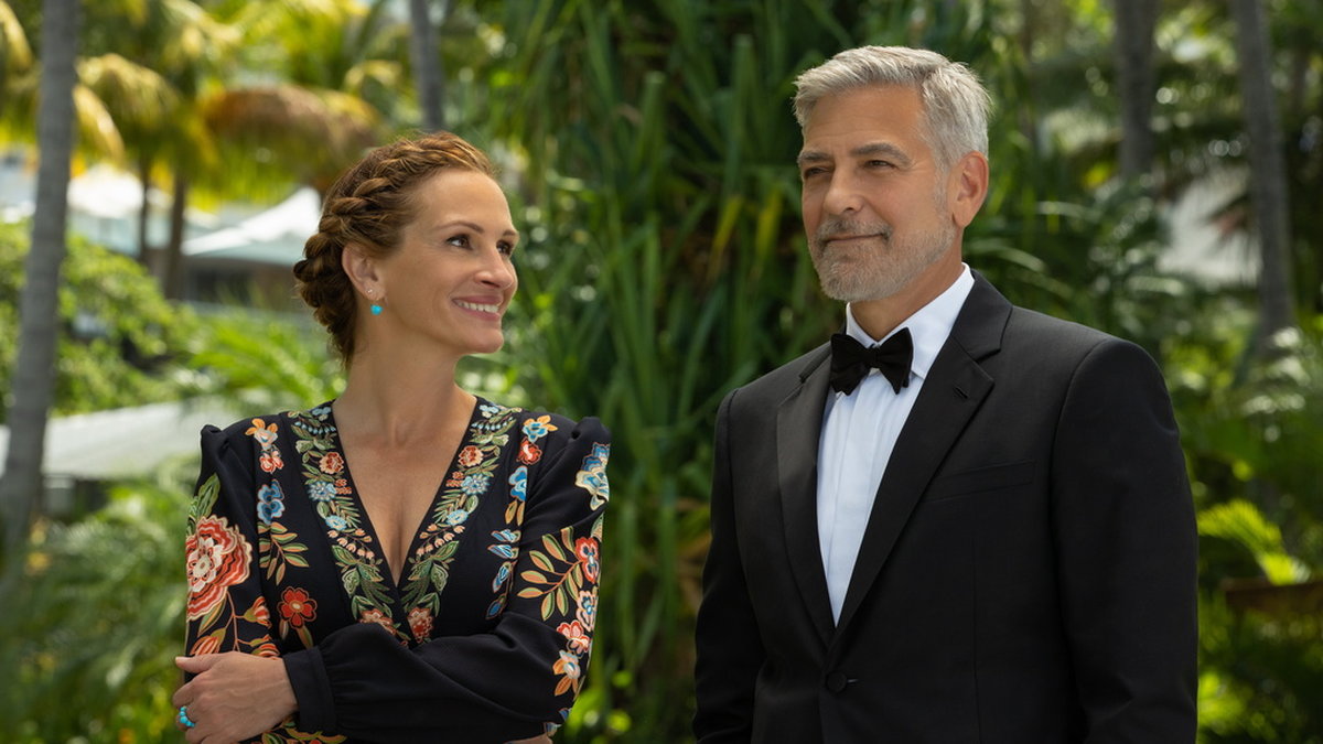 Julia Roberts och George Clooney i 'Ticket to paradise'.