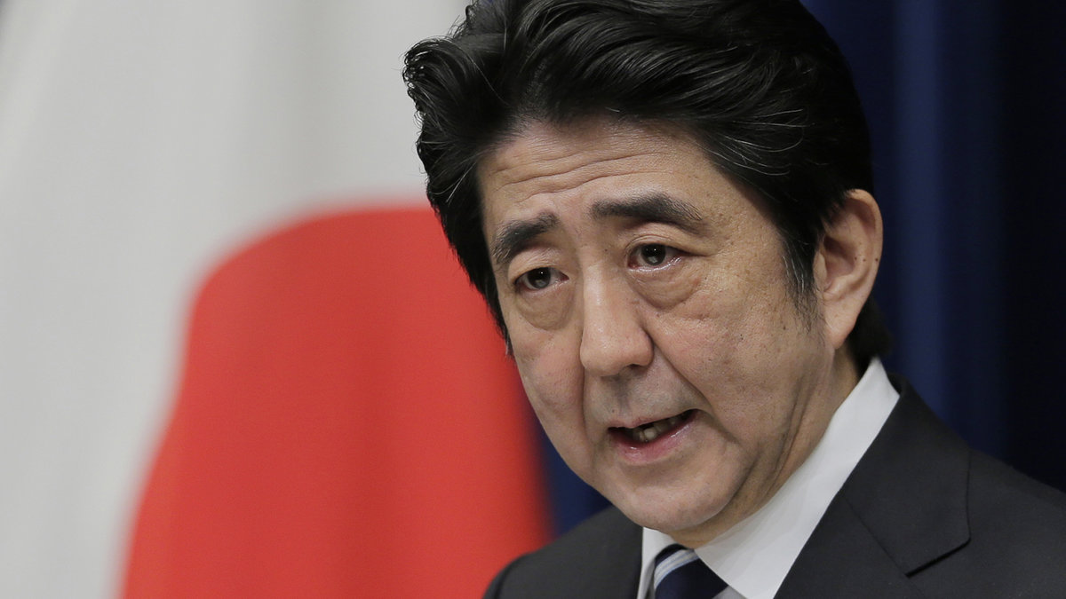  Shinzo Abe säger att det inte finns tillräckligt med bevis för att kvinnorna tvingades.