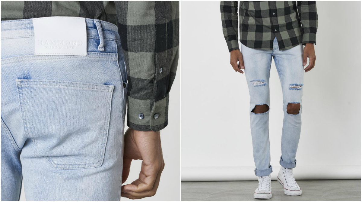 Jeans med hål i Jeans med hål i