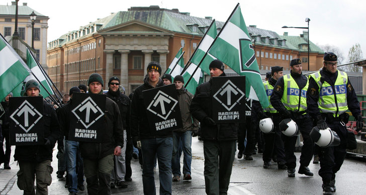 Svenska motstandsrorelsen, Nazism, Säpo, Säkerhetspolisen