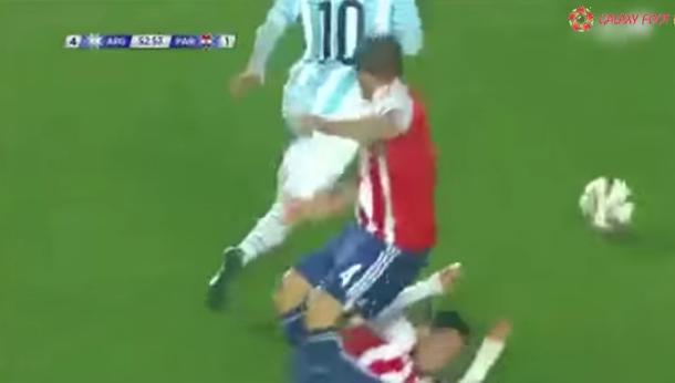 Lionel Messi, Paraguay, Copa America, argentina, Chile, eduardo-vargas