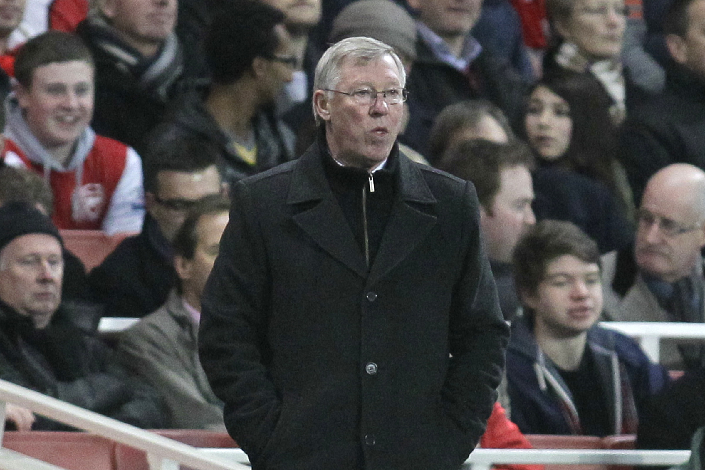 Efter debaclet i Champions League behöver inte Sir Alex Ferguson spara på något krut. 