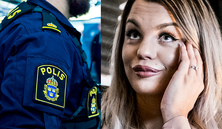 Jonna Lundell tvingades klä av sig framför polisen