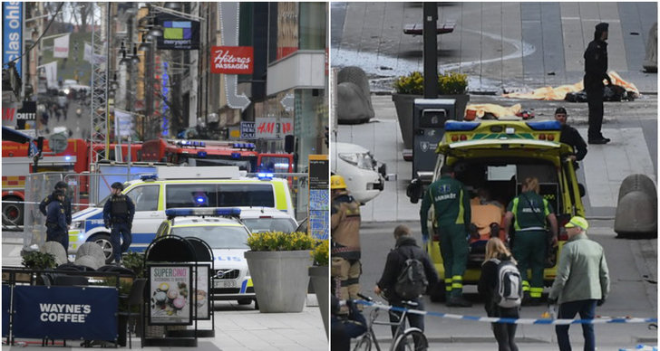 Terrorattentatet på Drottninggatan, Drottninggatan, Rakhmat Akilov, Sergels Torg, Åhlens