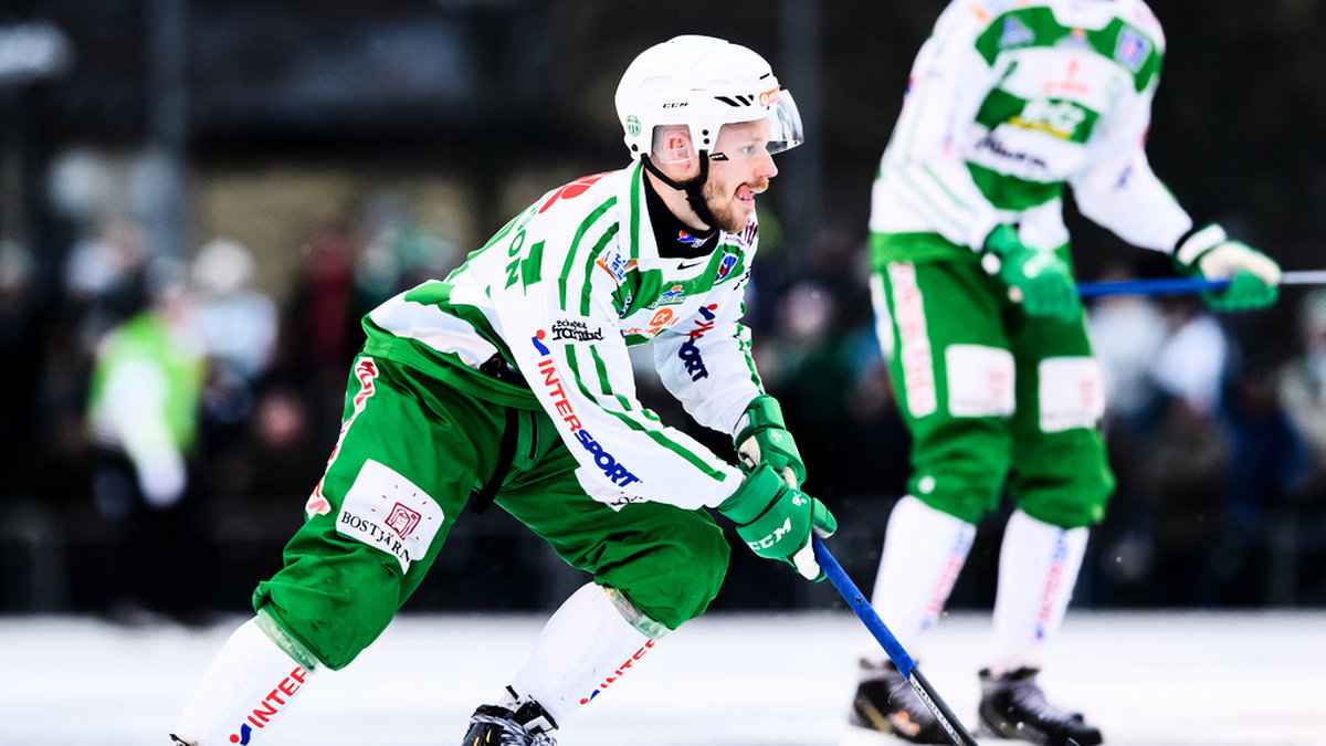 Daniel Johansson blev hattrickskytt för Västerås. Arkivbild.
