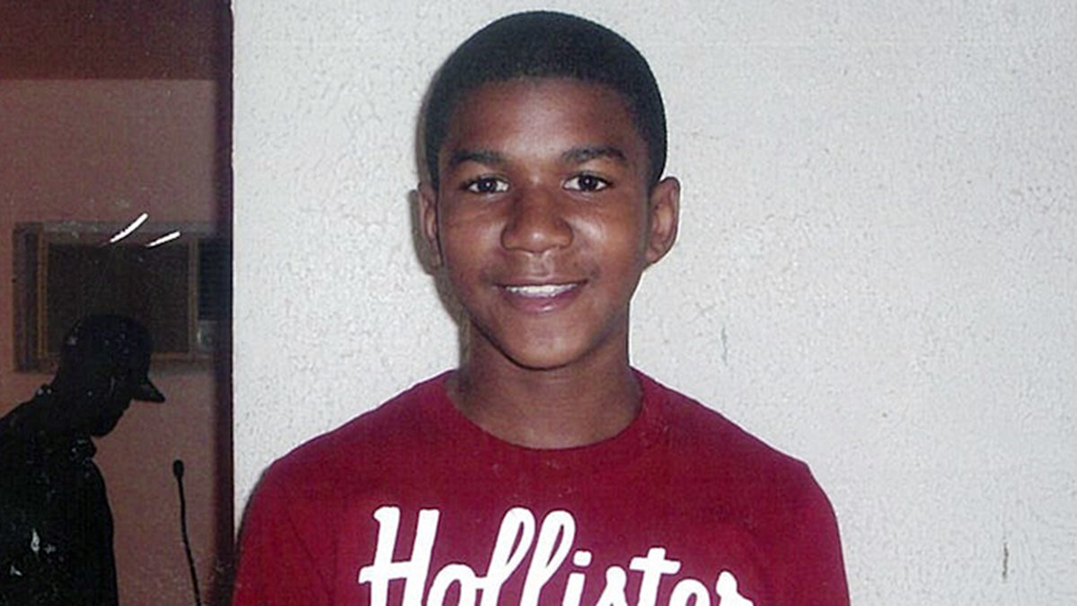 Trayvon Martin blev bara 17 år gammal.