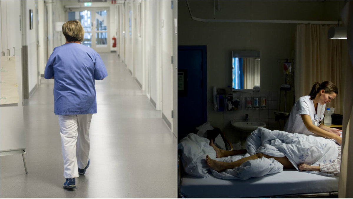 På avdelning 23 på Södertälje sjukhus arbetar personalen 80 procent, med full lön.