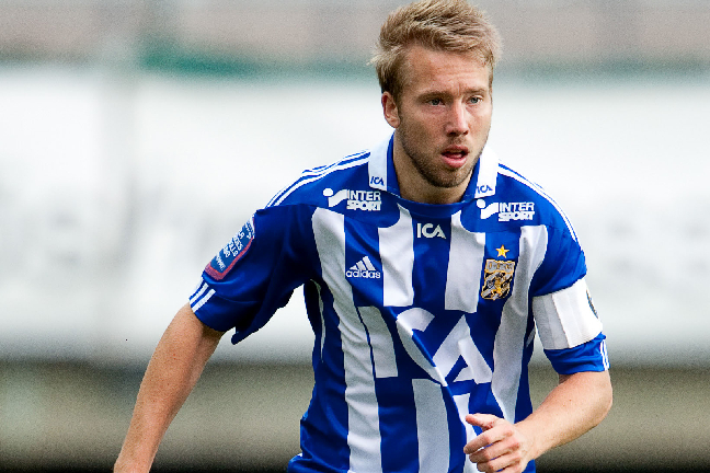 Högerbacken Adam Johansson förstärker IFK Göteborg.
