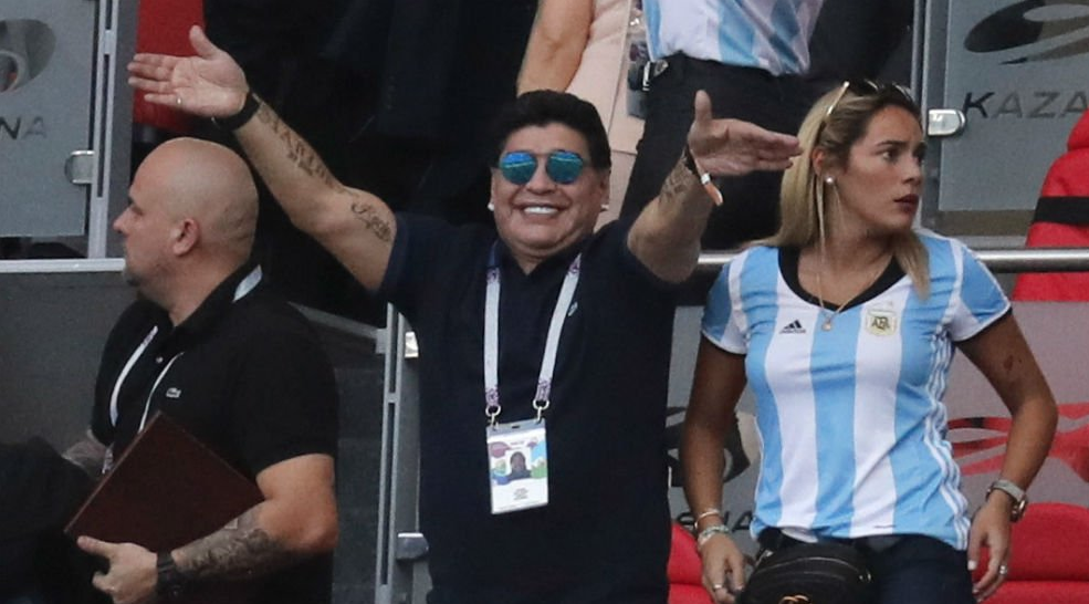 Diego Armando Maradona. Diego Armando Maradona.