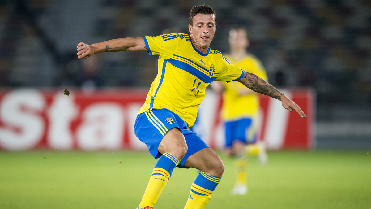 Han gjorde två mål för svenska landslaget under den senaste vinterturnén.