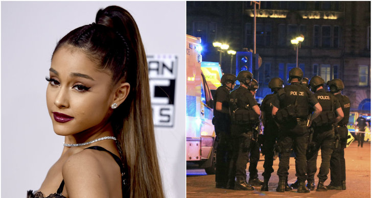Ariana Grande, Terrorattacken i Manchester