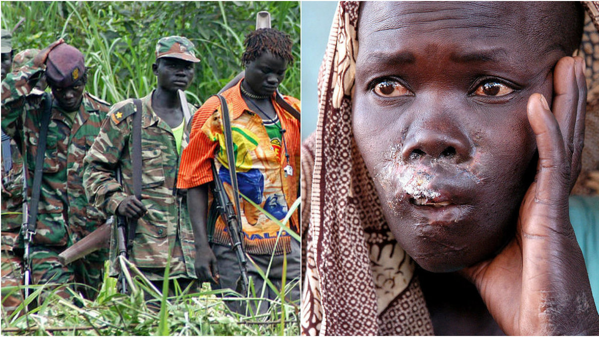 Terrorgruppen LRA har gjort sig ökända för bland annat sin tortyr, stympningar, massakrer.