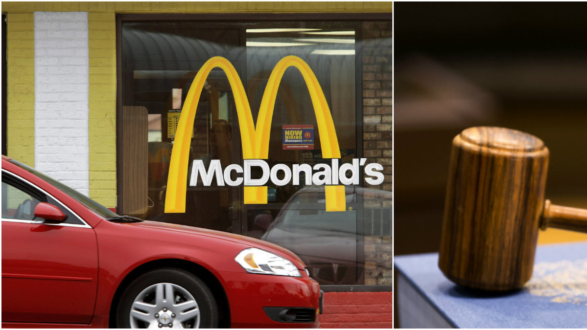 En McDonald's-restaurang i Arkansas stäms.