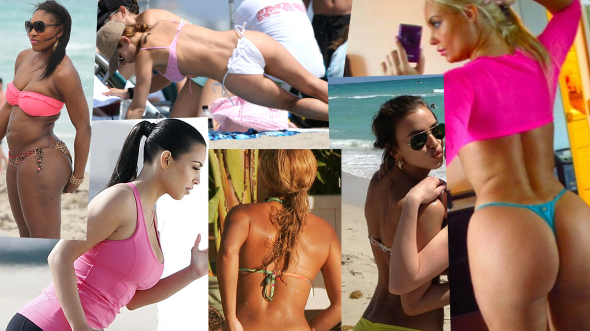Serena Williams, Kim Kardashian, Beyonce och Coco är bara några av de stjärnor som är berömda för sina snygga och välformade bakdelar. 