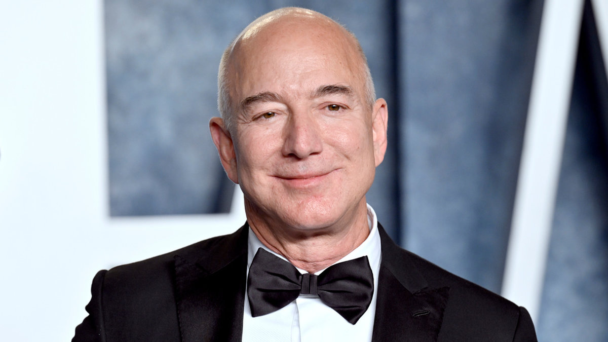 Amazons grundare Jeff Bezos har mycket pengar. Arkivbild.
