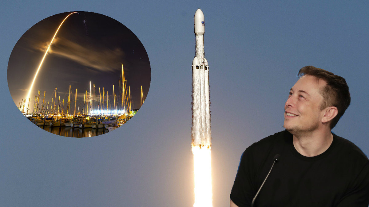 Falcon Heavy blev en lyckad historia 