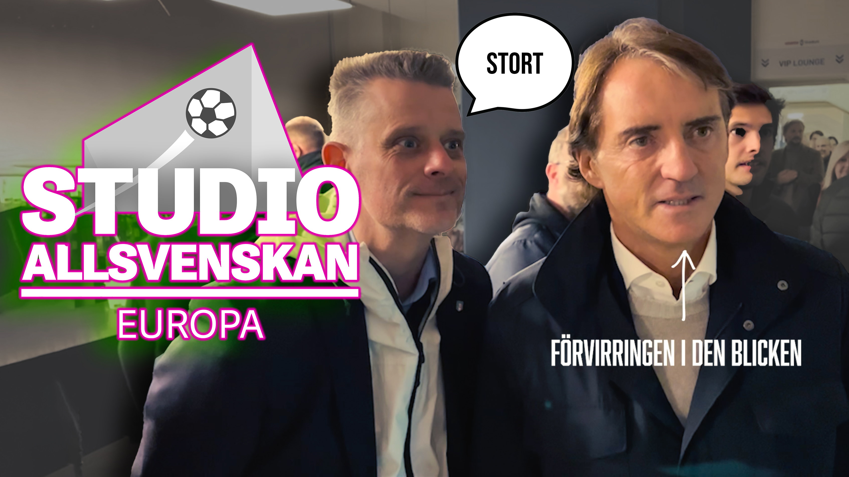 Studio Allsvenskan, Roberto Mancini, Marcus Birro, Napoli, Atalanta, Studio Allsvenskan Europa, serie a