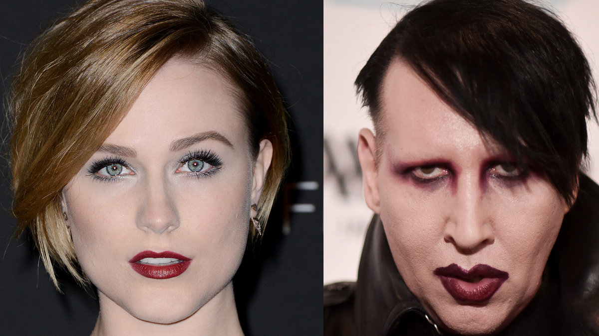 Evan Rachel Wood och Marilyn Manson