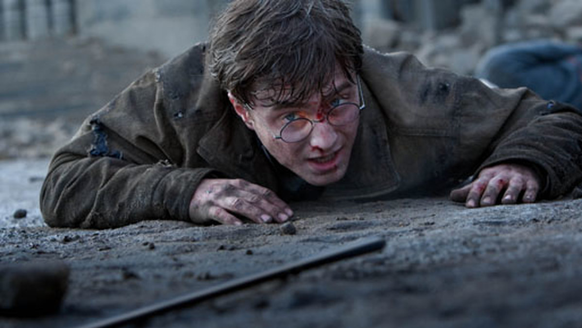 Daniel Radcliffe i Harry Potter and the Deathly Hallows part 2.