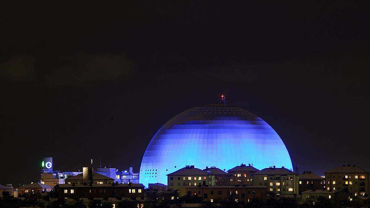 Globen i Stockholm.
