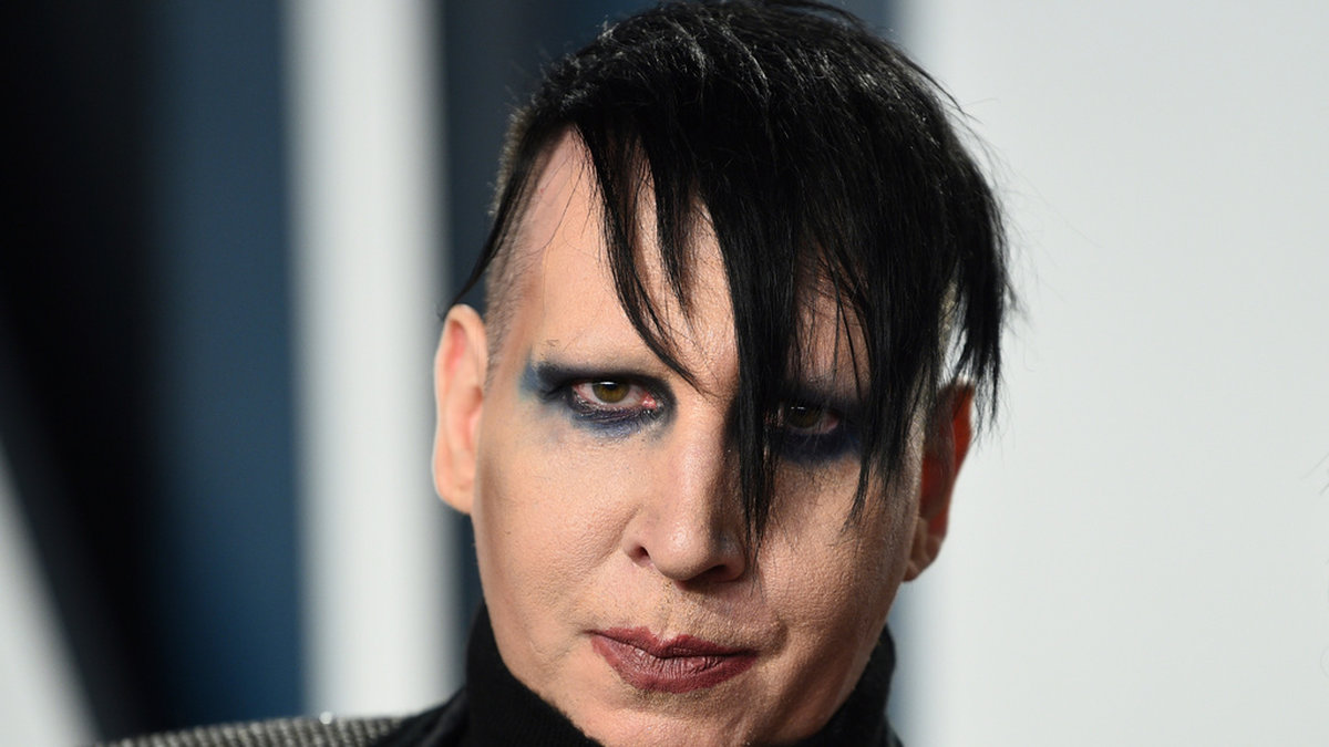 Förundersökningen mot Marilyn Manson om sexuella övergrepp mot hans före detta assistent läggs ned. Arkivbild.
