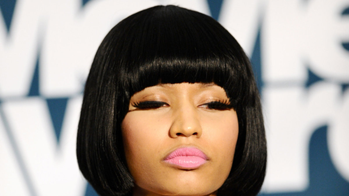 Nicki Minaj är inte främmande för avslöjande kläder. Här ser vi henne på MTV Movie Awards år 2011. 