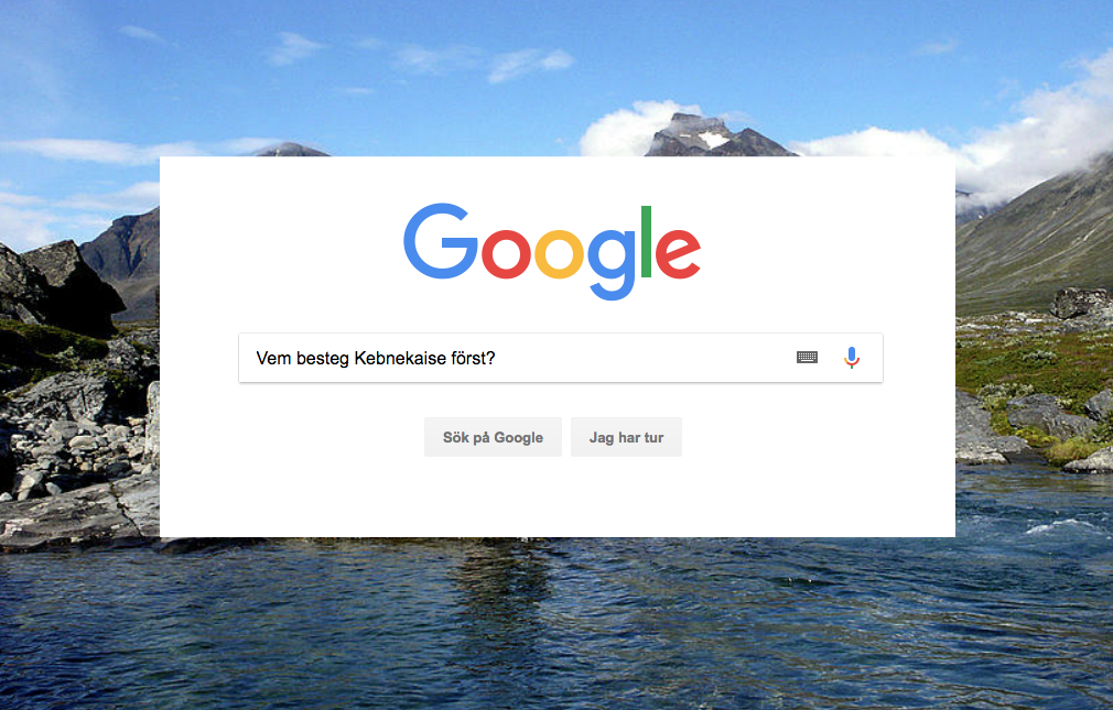 vem besteg kebnekaise först vem besteg kebnekaise först
