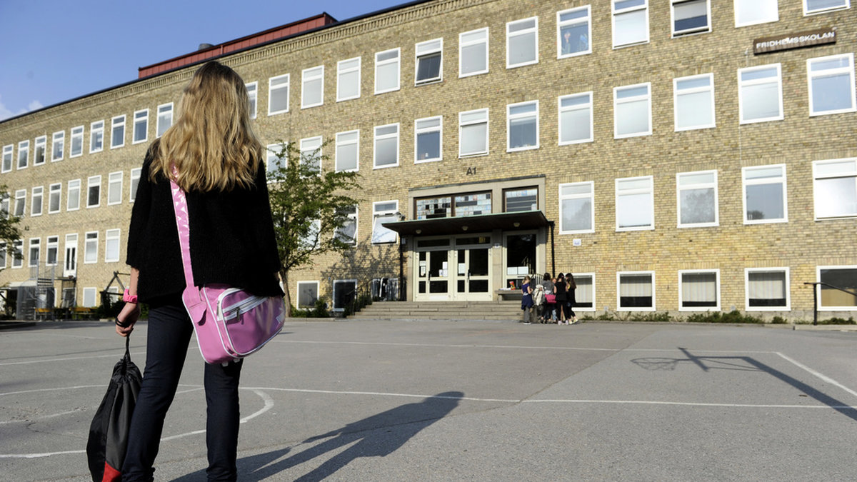 Svenska elever mår sämre och upplever mer stress än för fyra år sedan enligt en undersökning. Arkivbild.